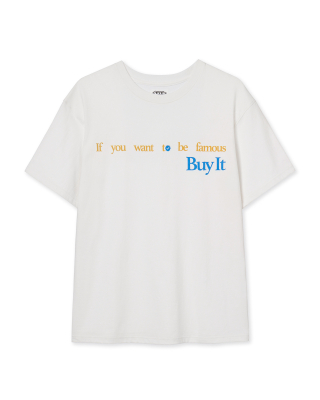 ★AEAE★ aeae X PEAKBOY BUY IT TSHIRTS WHITE 에이이에이이(AEAE) aeae X PEAKBOY BUY IT T-SHIRTS [WHITE