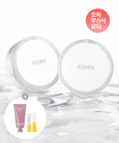 어퓨() [2개] 워터락 피니셔 (+과즙팡 로즈마리 핸드크림, 립밤 증정) 상품 이미지