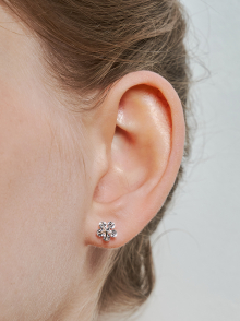 [sv925] blossom bud earring