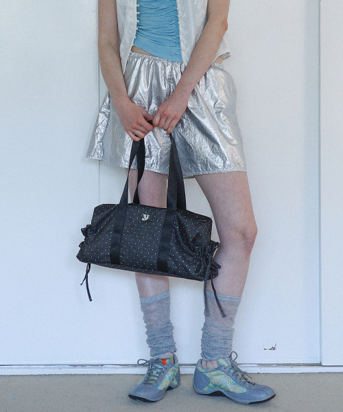 韓国人気ブランド☆tie duffle bag (star black)/YEOMIM made by yeomim.