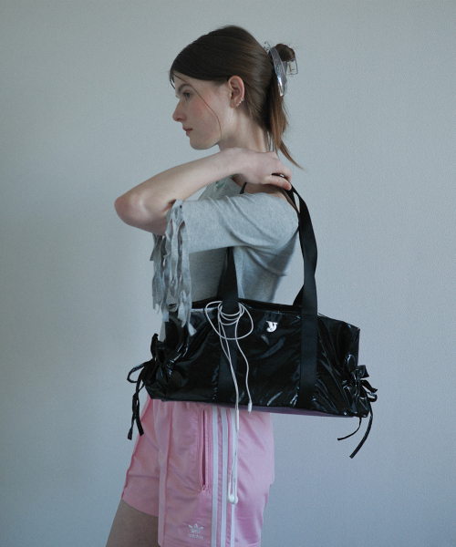 여밈(YEOMIM) tie duffle bag (black) 사이즈 후기 무신사