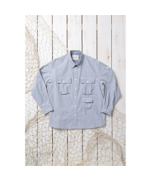 [Fly Fishing Club] Cordura oxford outershirt_AZSAM24200BUX