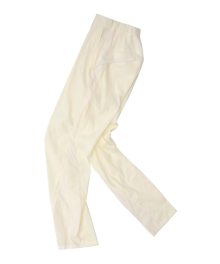 Mesh Parting Nylon Pants / Ivory
