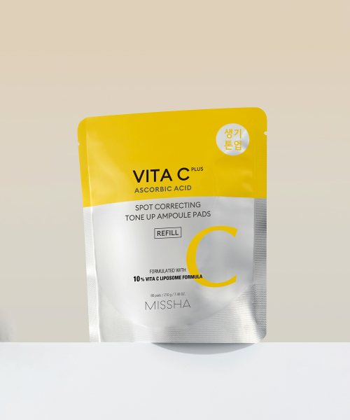 미샤() 비타씨플러스 잡티씨 톤업 앰플패드(리필)80매 상품 이미지