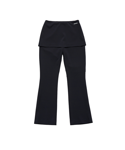 OVERLAPPING PANTS / NAVY