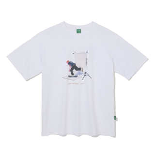 마크엠(MARKM) [MARKMxSOON.EASY] BORDER HALF T-SHIRTS 상품 이미지