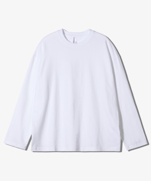 OVERFIT LONG SLEEVE - WHITE