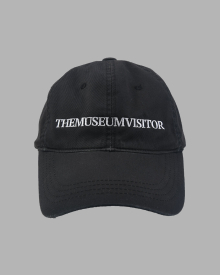 THE MUSEUM VISITOR WASHED BALLCAP (BLACK)