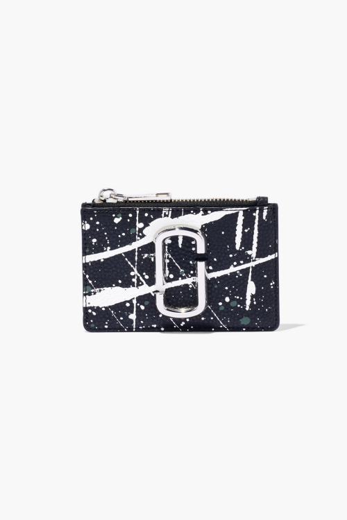 │MARC JACOBS│ TopZipWallet Snapshot SplatterRice MBACM2201 Marc Jacobs Women's The Snapshot Spray Paint Top Zip Multi
