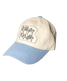 DO WHAT YOU CANT BEIGE/SKY BLUE BALL CAP