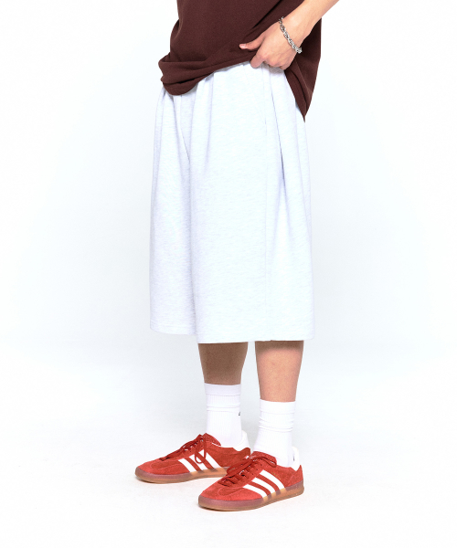 필루미네이트() 사이드 투 턱 버뮤다 쇼츠-라이트그레이 상품 이미지