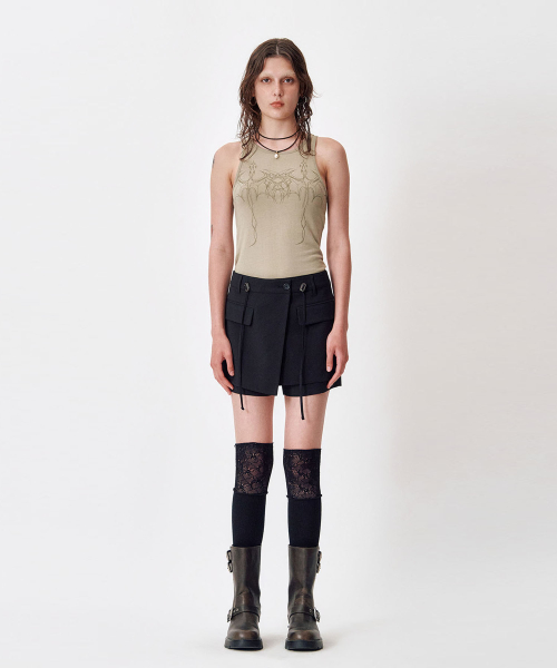 DRAGON TANK TOP [KHAKI]