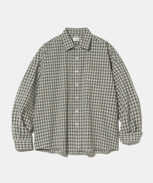 City Window and Grunge Plaid Check Shirt S149