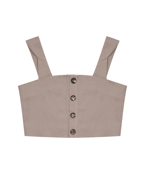 Жилет в рубчик, Taupe