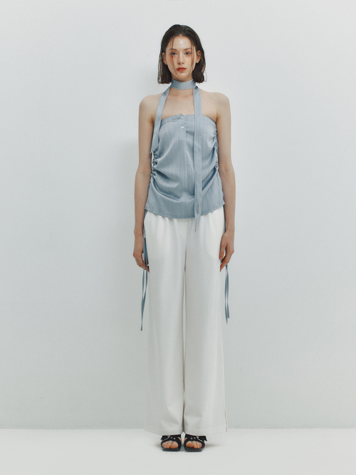 ★MEENDERI★SLIT STRING JOGGER PANTS - BLUE★正規品/直送料込 12_CC_MAXIERIGORTRACKPANTINDIG