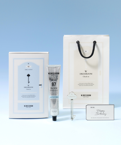 퍼퓸 핸드크림 체크인 에디션 스퀴저 세트 (핸드크림 75ml+스퀴저+메시지카드+쇼핑백)