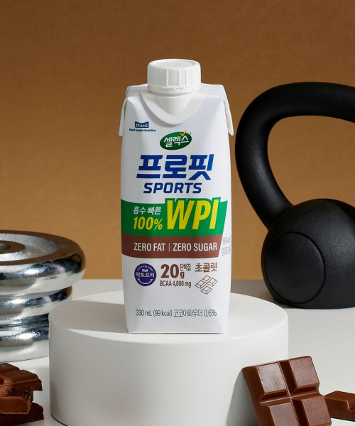 [12개] 프로핏 스포츠 WPI 드링크 초콜릿 330ml