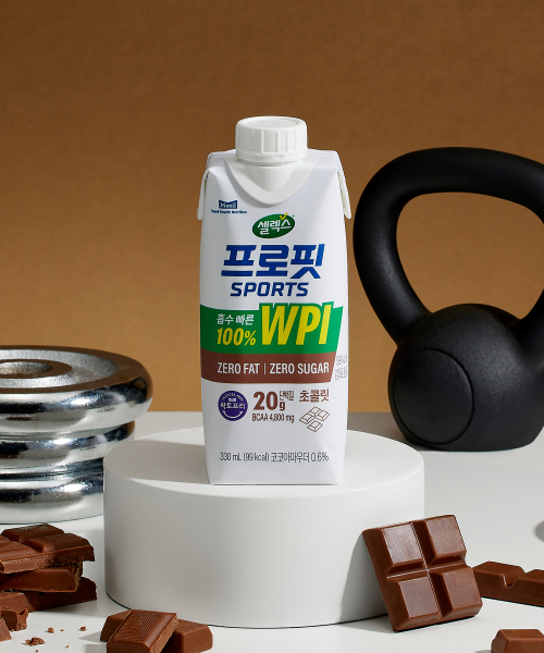 [12개] 프로핏 스포츠 WPI 드링크 초콜릿 330ml
