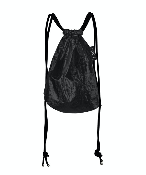 트리밍버드(TREEMINGBIRD) Shining String Back Pack [ Black