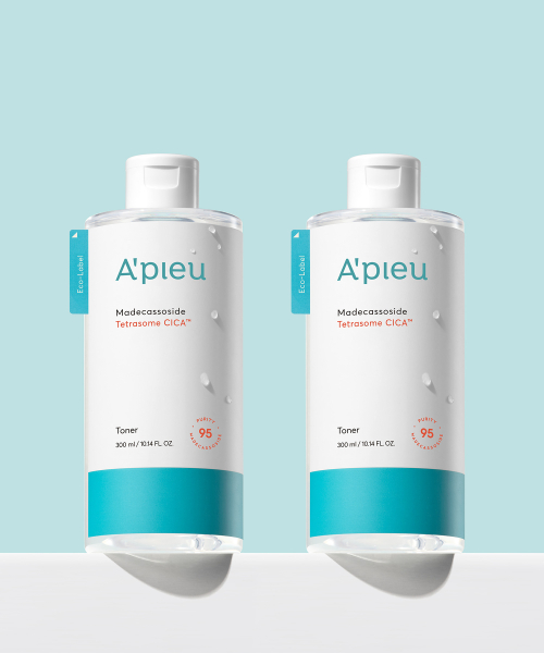어퓨() [2개] 마데카소사이드 테트라좀 시카 토너 300ml 상품 이미지