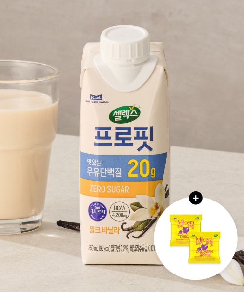 셀렉스 프로핏 드링크 밀크바닐라 250ml x 18개