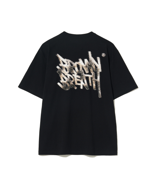 ★BROWNBREATH★KITTY TAG TEE KITTY TAG TEE - BEIGE - Brownbreath Online Store