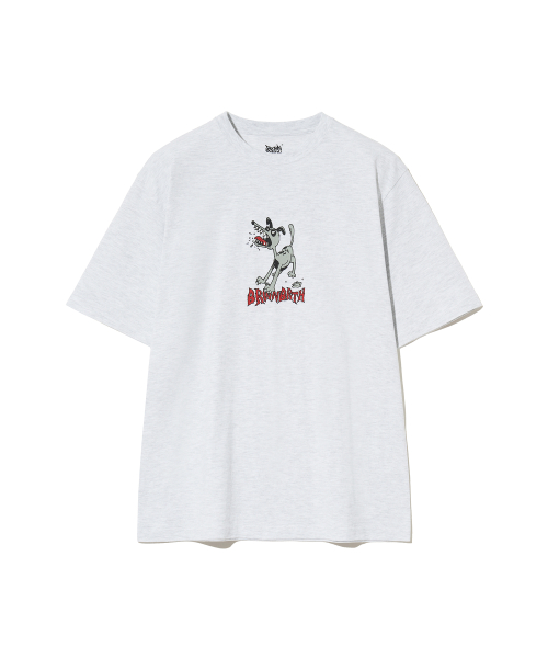 Tシャツ・カットソー BROWNBREATH HINDER TEE ASH BJMMST038AS 브라운브레스(BROWNBREATH) HINDER TEE - ASH - 사이즈 & 후기