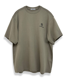 DOUBLE-SIDED D/GREY HALF-T