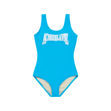 AE LOGO PRINTING MONOKINI BLUE