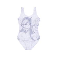 SYMBOL FULL PRINTING MONOKINI WHITE