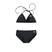 SYMBOL LOGO BIKINI SET UP BLACK