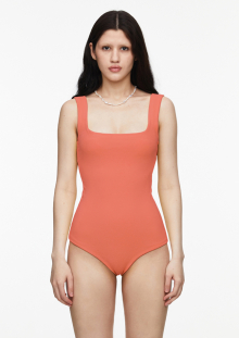 lotsyou_Terry Swimsuit Orange