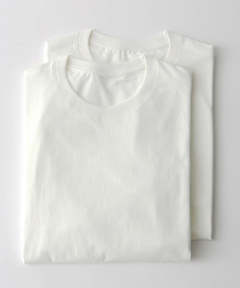 Relaxed T-Shirt 2 Pack - White/White