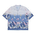 PAISLEY SHORT SLEEVE SHIRTS BLUE