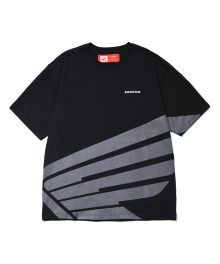 Honda Big Wing Logo T-shirt Black