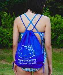 Hello Kitty Mesh Bag - Blue
