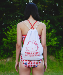 Hello Kitty Mesh Bag - White