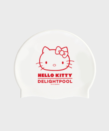 Hello Kitty Swim Cap - White