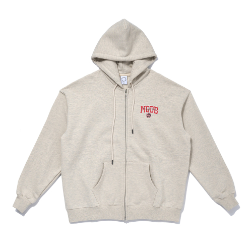 CREAM ZIP-UP (204)