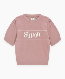 Sinoon Logo Half Knit (Pink)