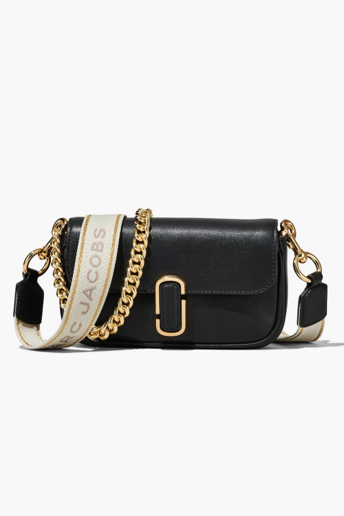 마크 제이콥스(MARC JACOBS) J Marc The Mini Soft Shoulder Bag_Black_MBBAS23017BKX - 사이즈 & 후기 | 무신사