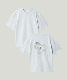 Basic Graphic T-Shirt_Grey Wheel