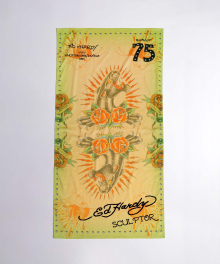 [Sculptor X Ed Hardy] Rose Beach Towel Raw