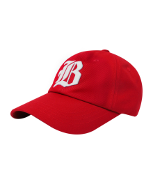 HERITAGE B BALL CAP [RED]