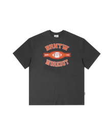 BRNTW WORKOUT OVERFIT T-SHIRTS [CHARCOAL]