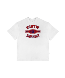 BRNTW WORKOUT OVERFIT T-SHIRTS [WHITE]