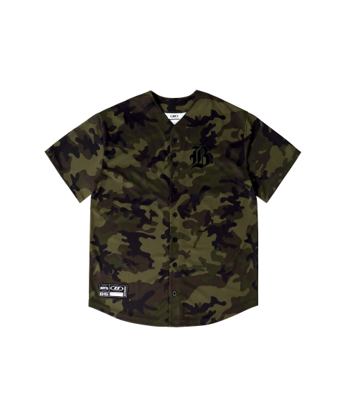 MUSINSA公式 | BORN TO WIN AUTHENTIC BASEBALL JERSEY T-SHIRTS [BLACK]