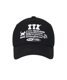 ITZ OFFICIAL LOGO BALL CAP - BLACK