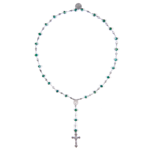 Beads Rosario Necklace (Green)