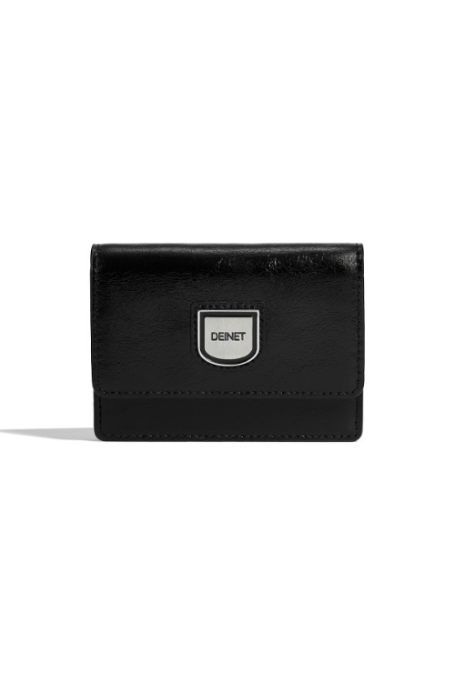 折りたたみ財布 DEINET DEINET SIGNATURE WALLET IN BLACK 다이닛(DEINET) DEINET SIGNATURE WALLET IN BLACK - 사이즈